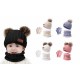 3Pcs Kids Winter Hat Scarf Gloves Set